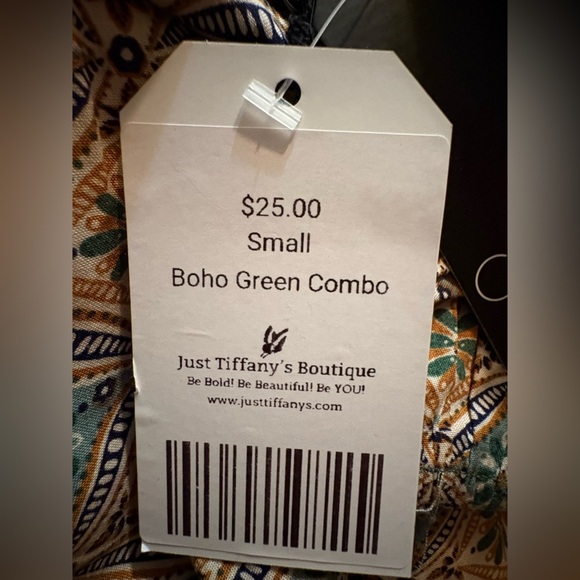 Cotton Bleu boho top size small NWT - Picture 9 of 9